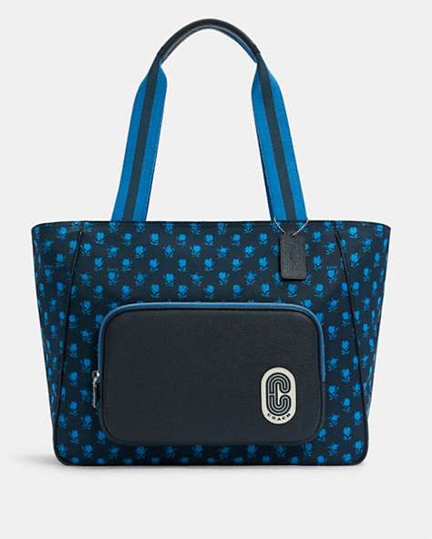 Court Tote With Badland Floral Print
