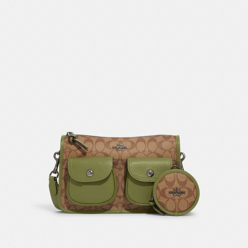 Pennie Crossbody With Coin Case In Signature Canvas