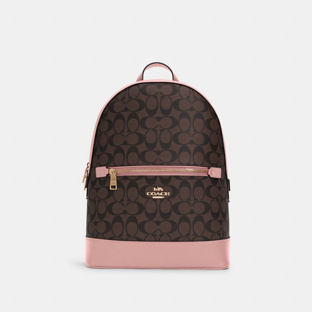 COACH® Outlet Kenley Backpack In Signature Canvas