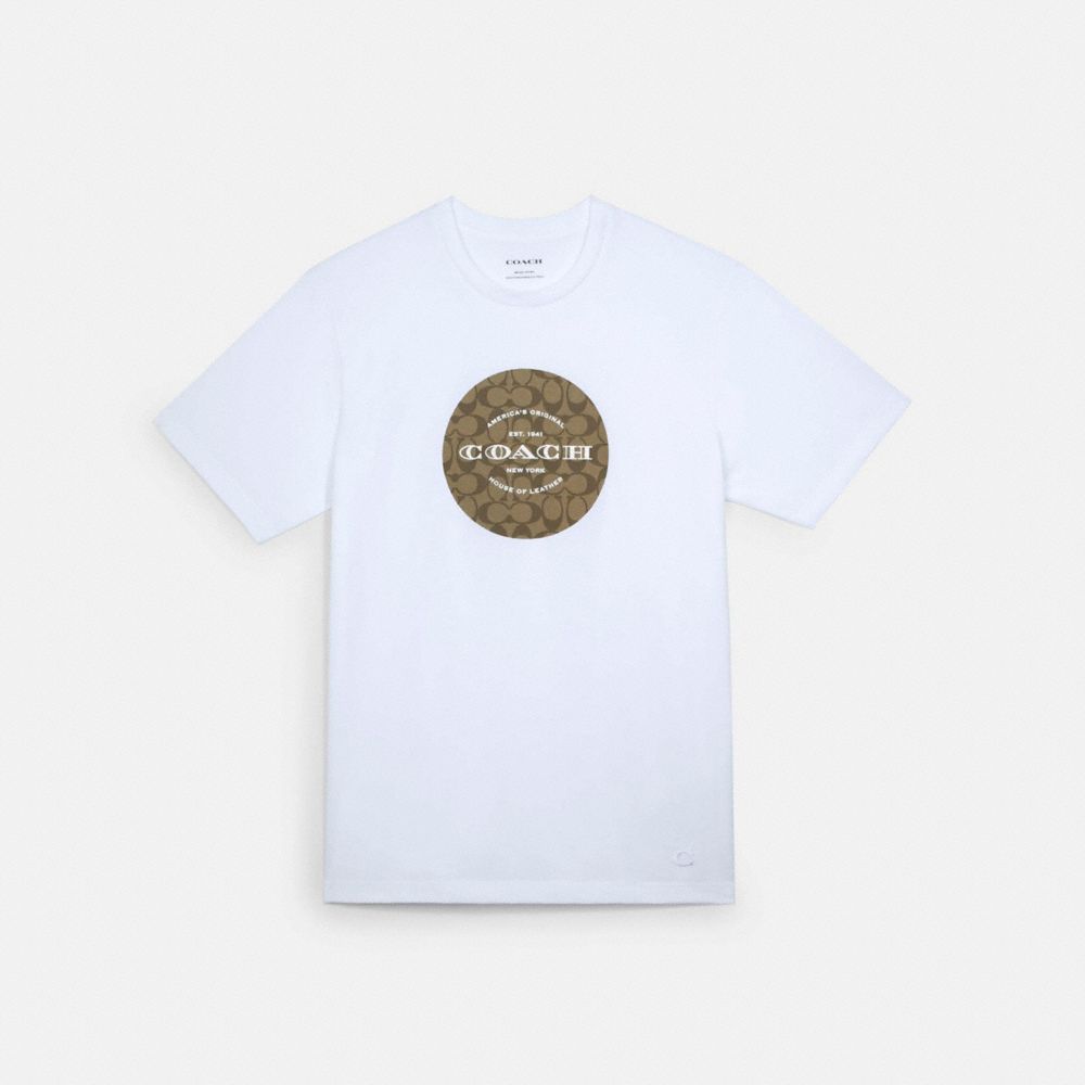 COACH® Outlet | Coach Signature T-Shirt