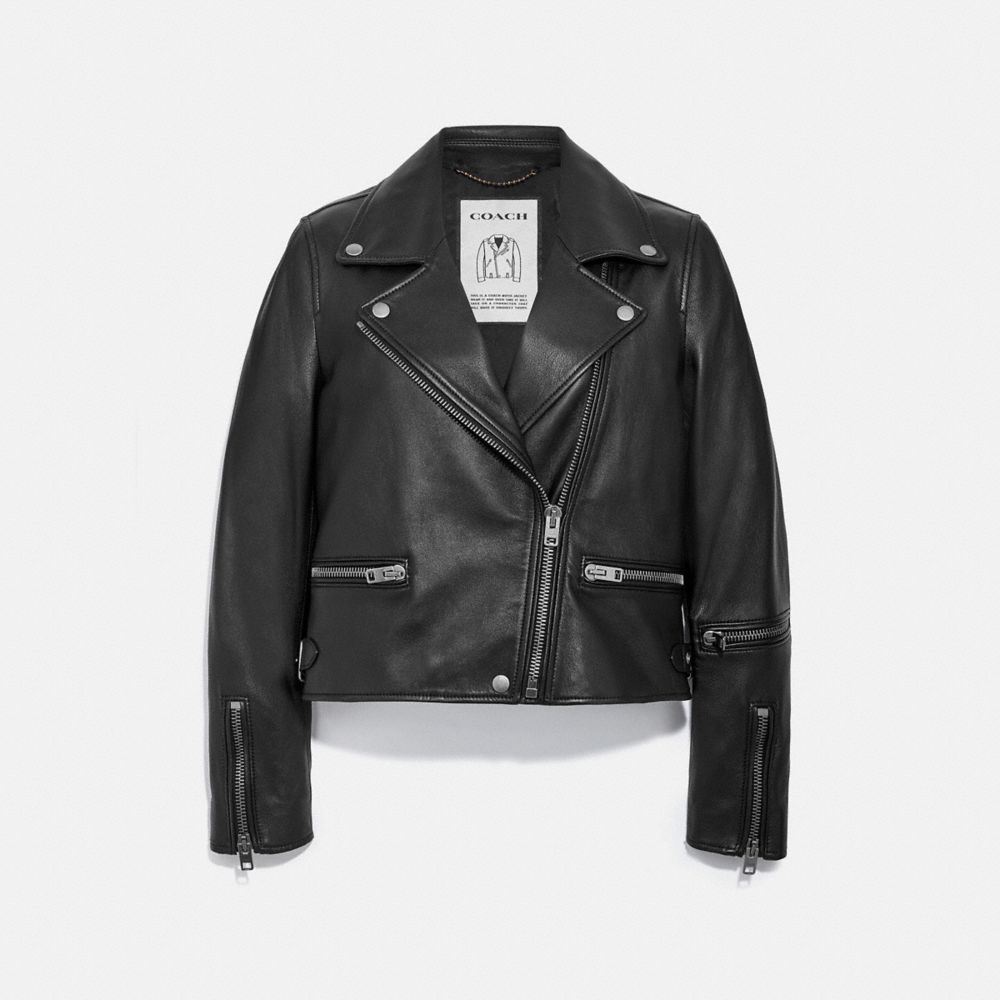 COACH OUTLET® Leather Biker