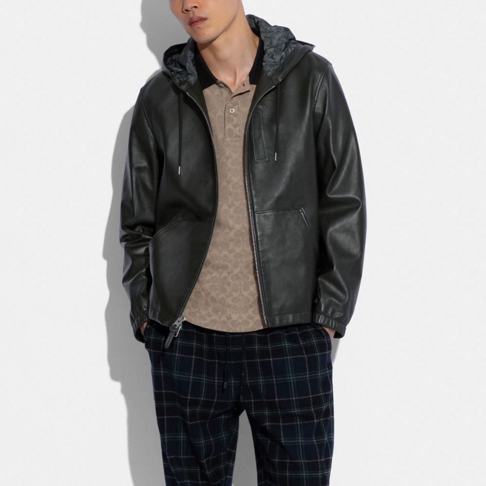 coach leather trainer