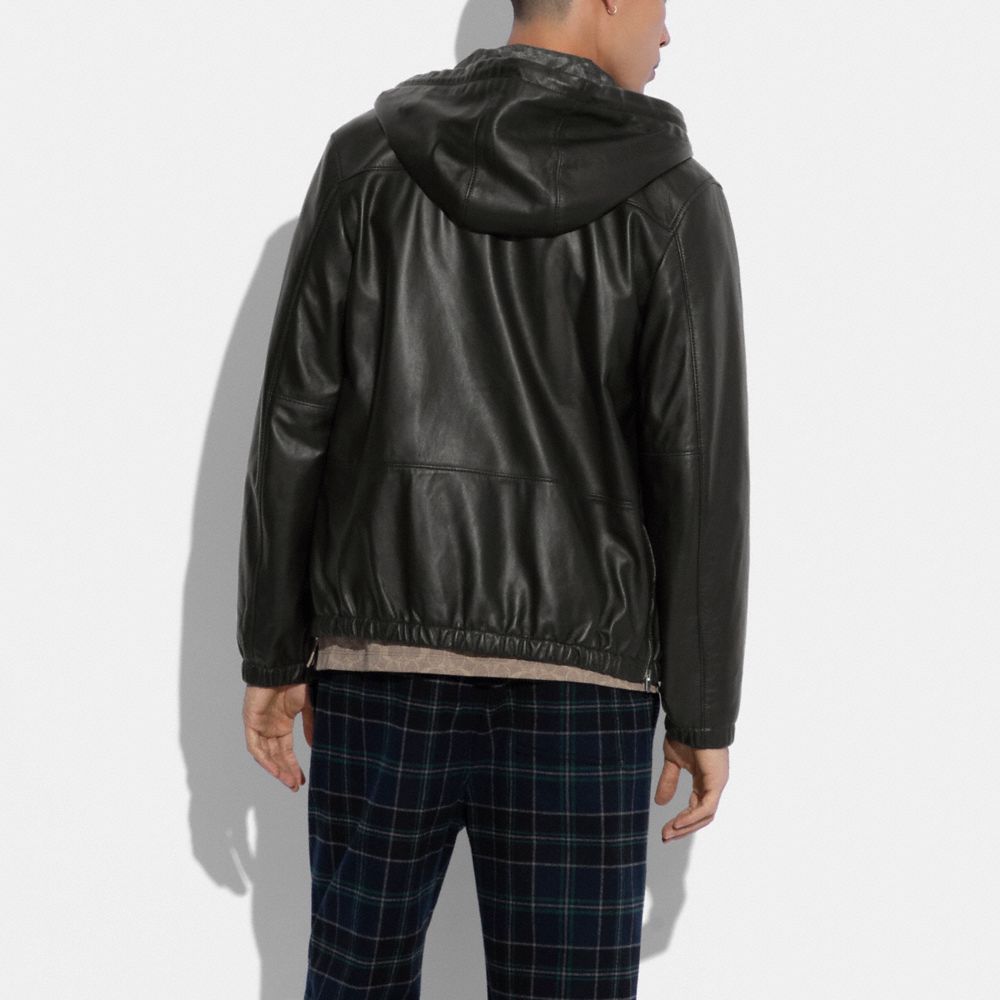 coach leather trainer