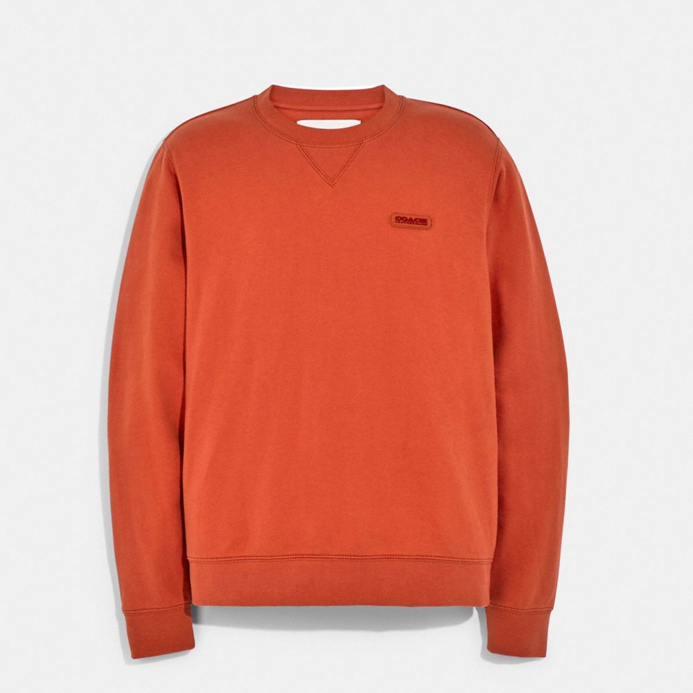 Essential Crewneck In Organic Cotton | COACH® Essential Crewneck In Organic Cotton | COACH®