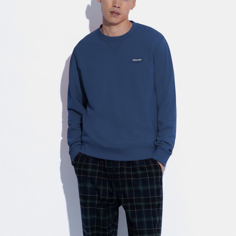 COACH® | Essential Crewneck In Organic Cotton