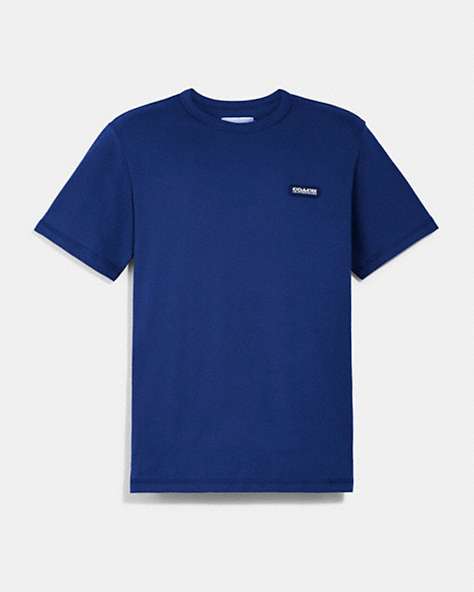 エッセンシャル Tシャツ オーガニック コットン, ﾌﾞﾙｰ, ProductTile