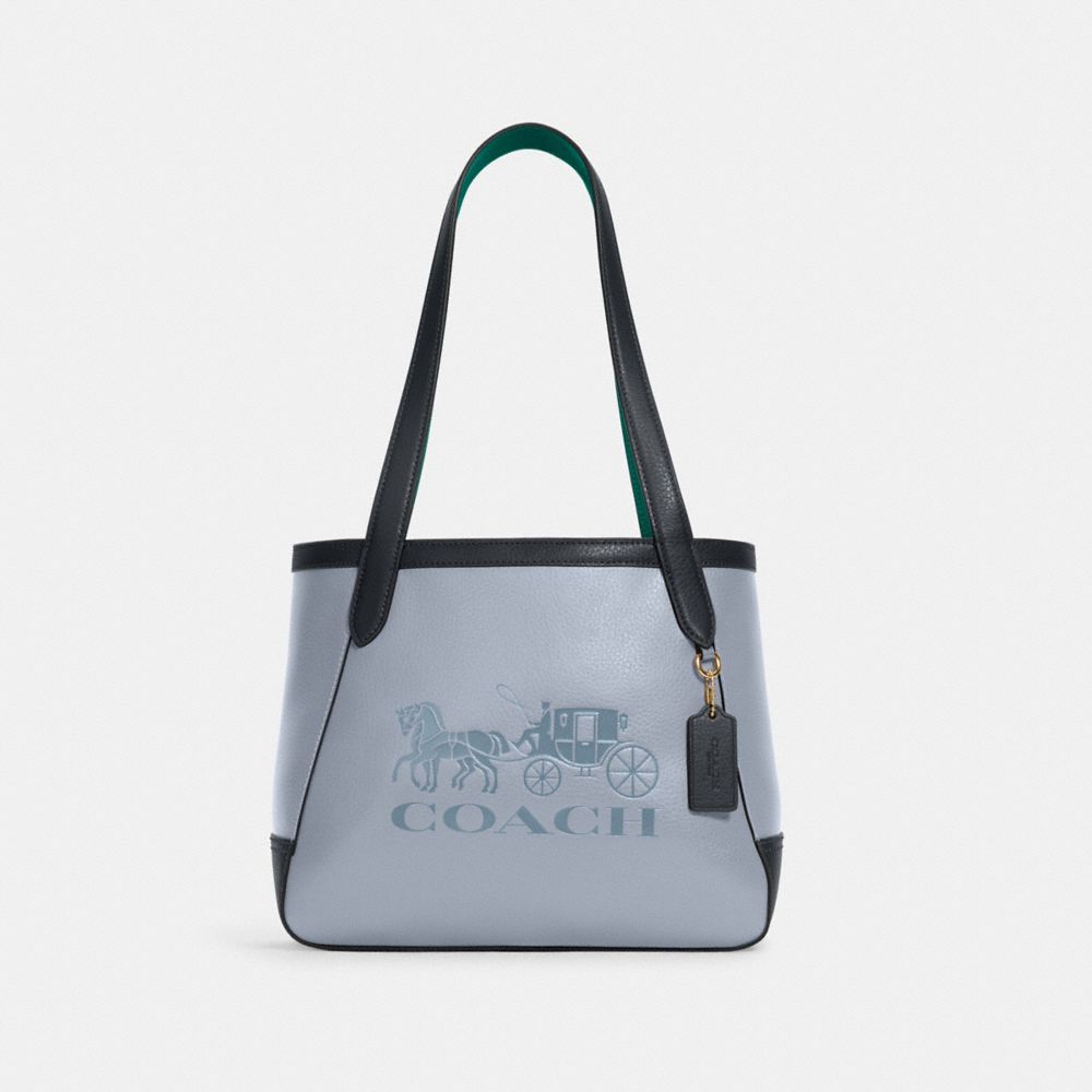 COACH® Outlet | Tote 27 In Colorblock With Horse And Carriage