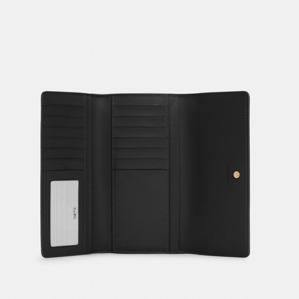 Slim Trifold Wallet In Signature Canvas