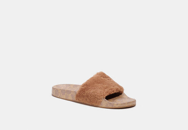 Slide With Shearling