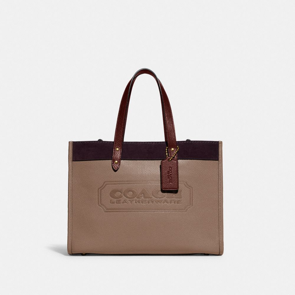 COACH コーチ トートバッグ フィールドトート カラーブロック コーチ