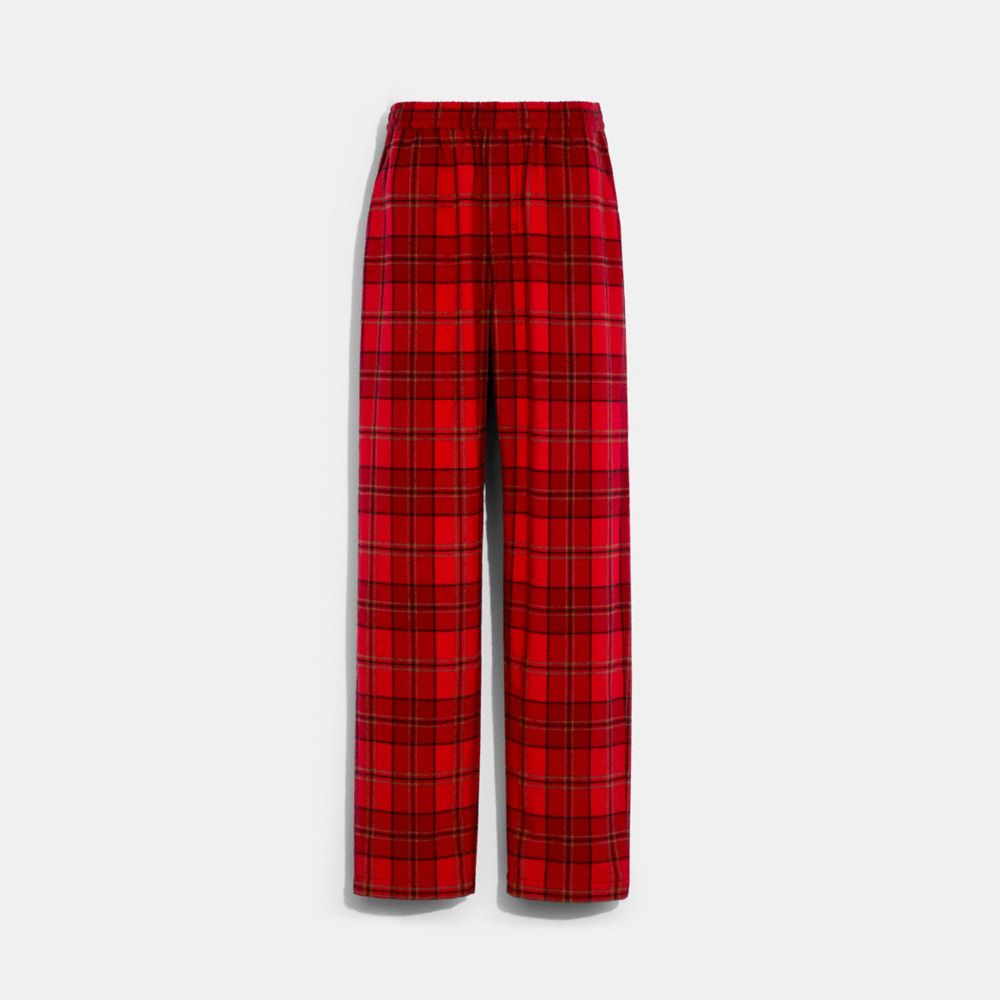 Plaid Pajama Pants | COACH®
