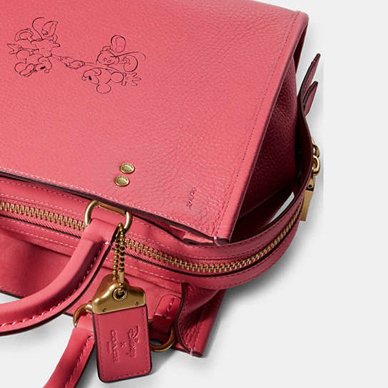 Disney X Coach Rogue 25 With Mickey Mouse And Minnie Mouse | COACH®