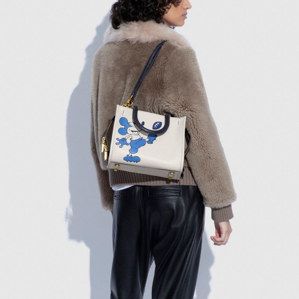 Disney X Coach Rogue 25 With Mickey Mouse | COACH® Disney X Coach Rogue 25 With Mickey Mouse | COACH®