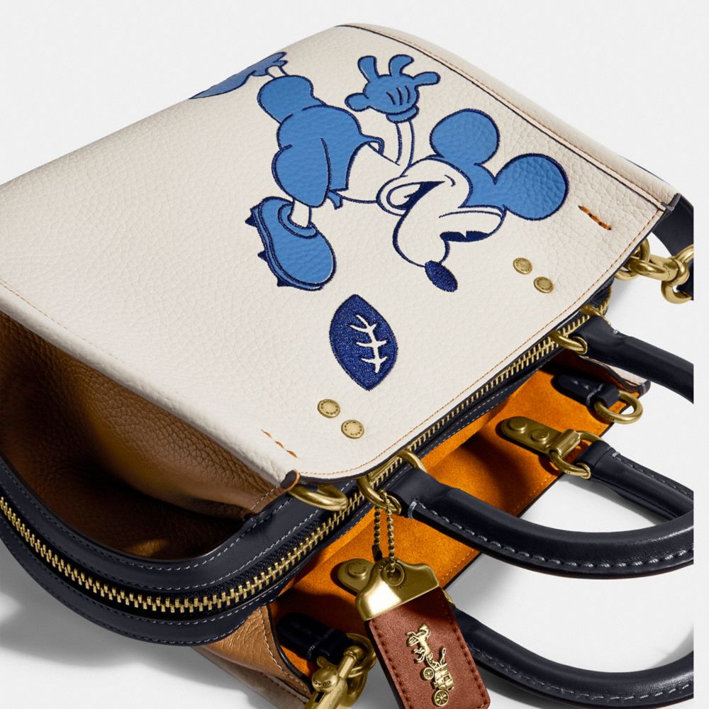 Disney X Coach Rogue 25 With Mickey Mouse | COACH® Disney X Coach Rogue 25 With Mickey Mouse | COACH®