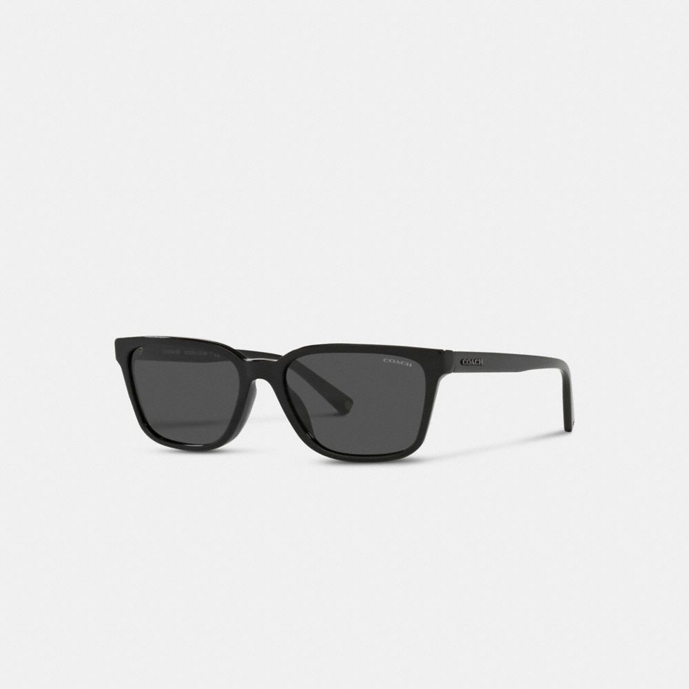 Coach Signature Workmark Square Sunglasses In Black ModeSens