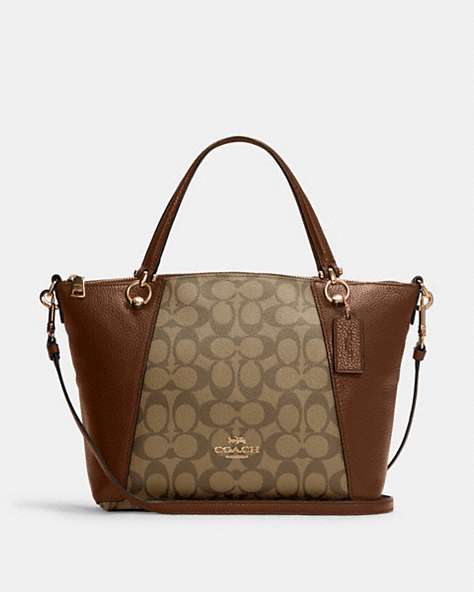 Kacey Satchel In Signature Canvas