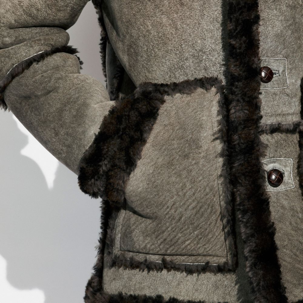 Coach X Schott N.Y.C. Shearling Town Coat | COACH®