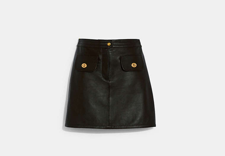 Leather Skirt | COACH®