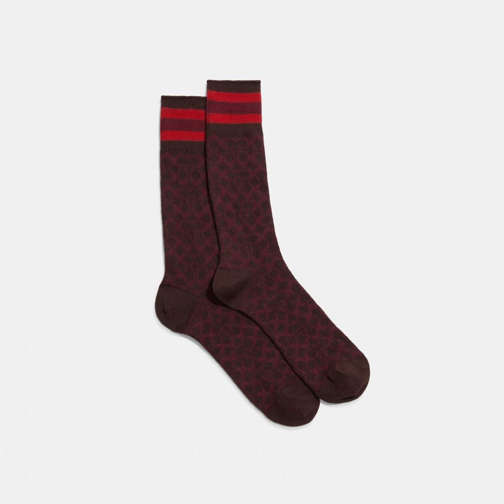 COACH® Signature Socks