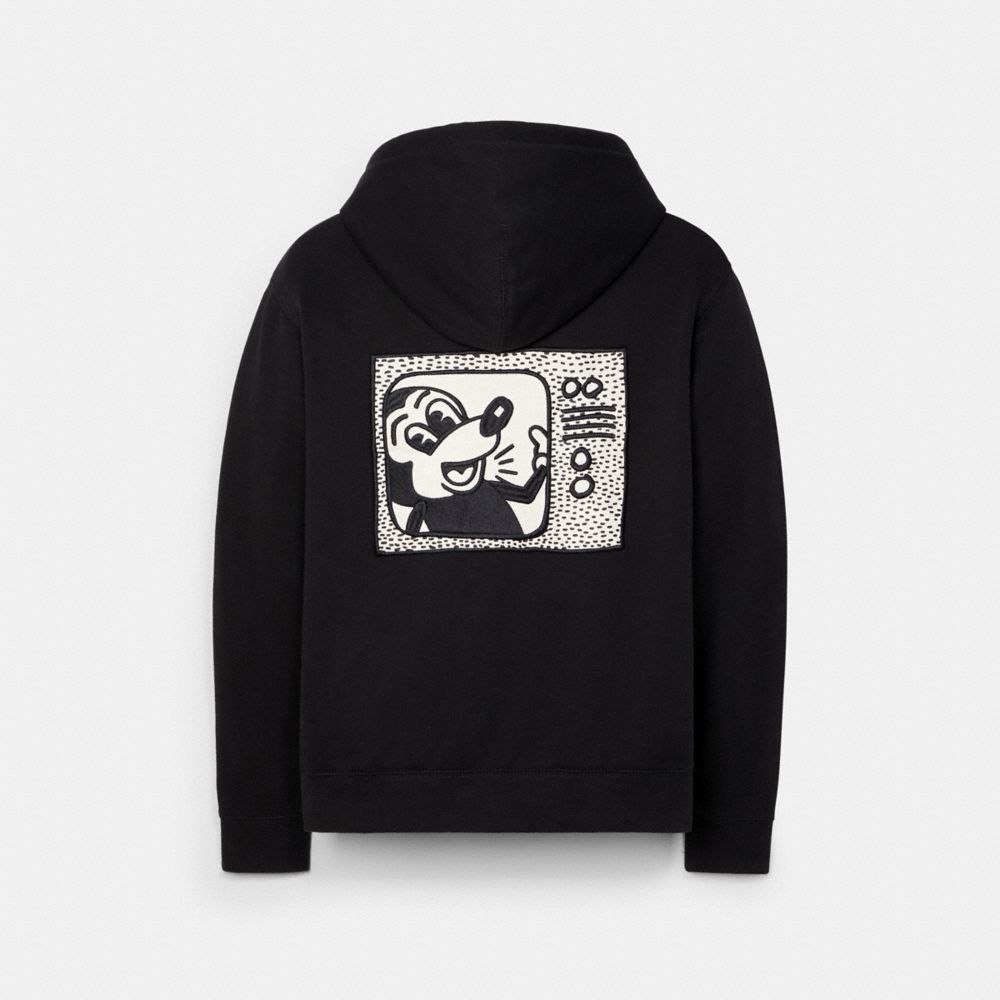 COACH® | Disney Mickey Mouse X Keith Haring Full Zip Sweatshirt