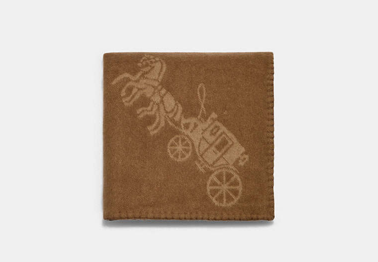 Horse And Carriage Print Blanket image number 0