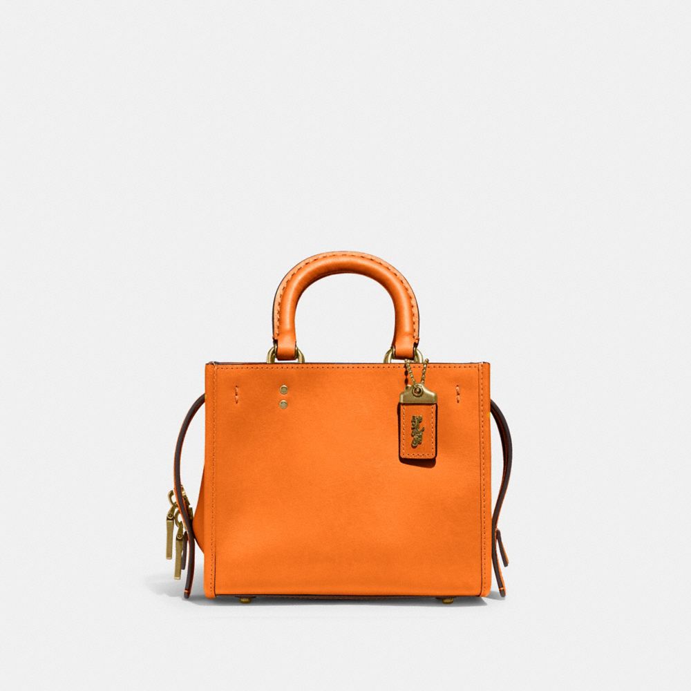 Coach Rogue 17 In Original Natural Leather In Brass/carrot | ModeSens
