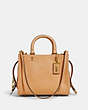 COACH®,ROGUE 25 IN ORIGINAL NATURAL LEATHER,Original Natural Leather,Brass/Turmeric Root,Front View