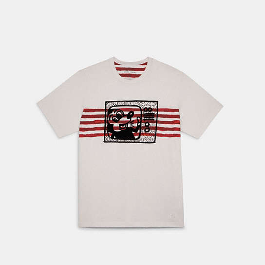 COACH OUTLET® | Disney Mickey Mouse X Keith Haring T Shirt