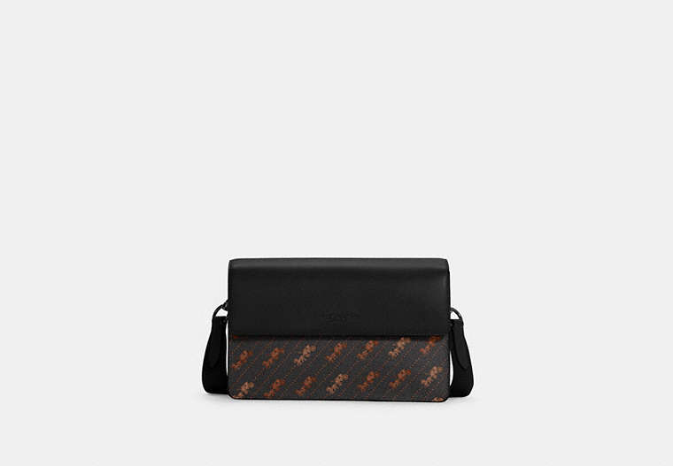 Turner Flap Crossbody With Horse And Carriage Dot Print image number 0