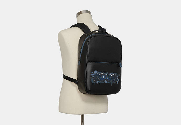 Westway Backpack With Graffiti Coach