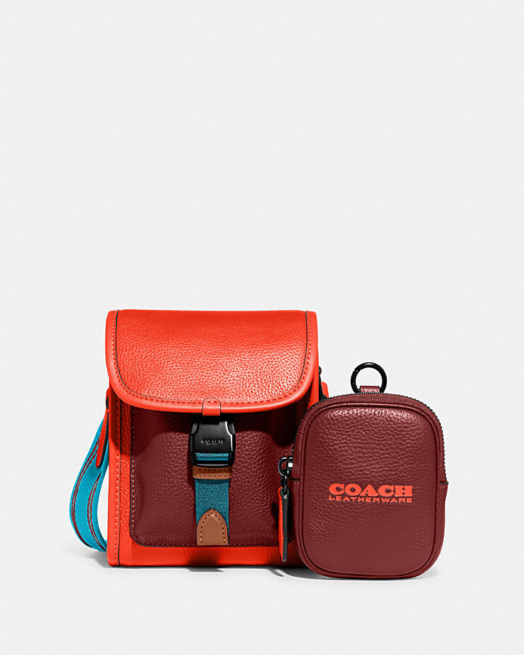 CoachCharter North/South Crossbody With Hybrid Pouch In Colorblock