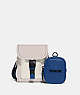 Charter North/South Crossbody With Hybrid Pouch In Colorblock
