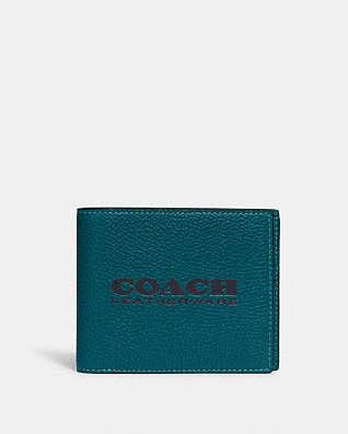 公式】COACH – コーチ 二つ折り財布 メンズ