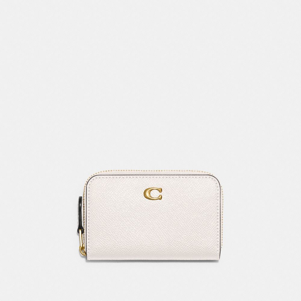 COACH®: Small Zip Around Card Case