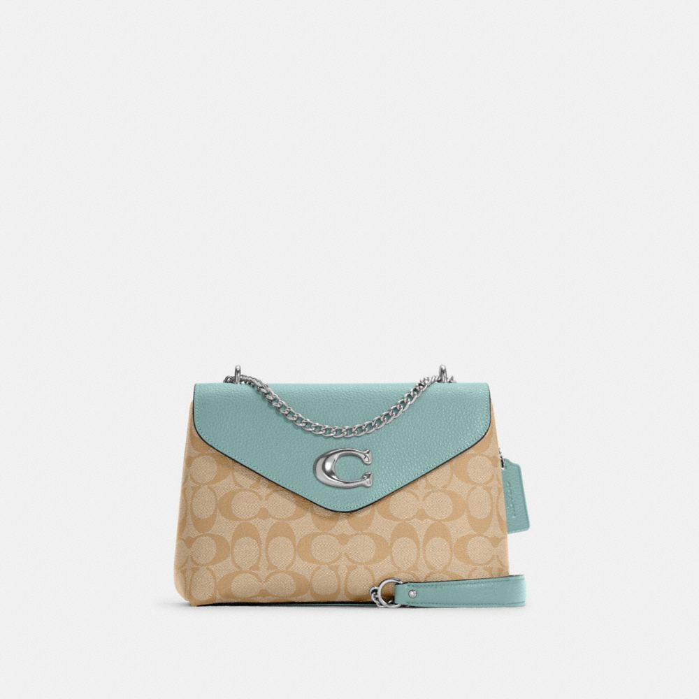 COACH® Tammie Shoulder Bag In Signature Canvas
