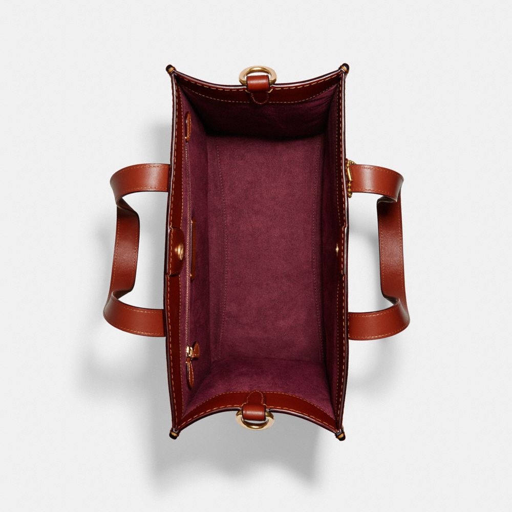 COACH® | Field Tote In Signature Canvas With Patches