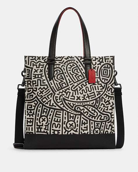 Cabas structuré Graham Disney Mickey Mouse X Keith Haring