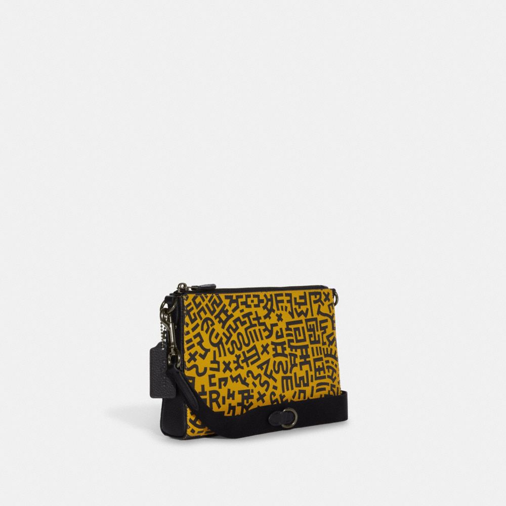 COACH®,Disney Mickey Mouse X Keith Haring Holden Crossbody,,Angle View