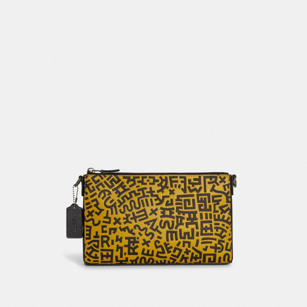 COACH®,Disney Mickey Mouse X Keith Haring Holden Crossbody,,Back View