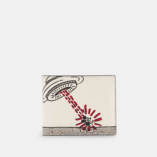 COACH OUTLET® | Disney Mickey Mouse X Keith Haring 3 In 1 Wallet