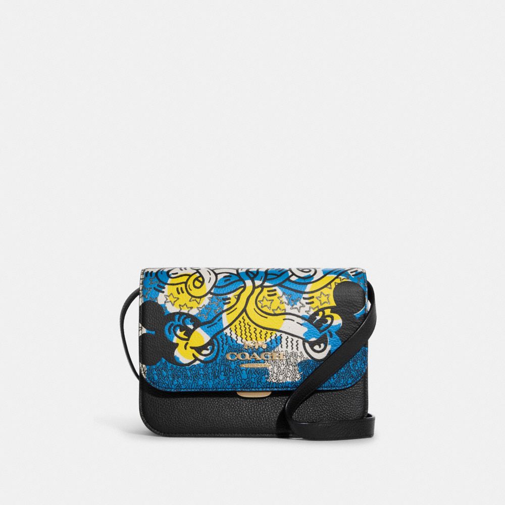 COACH®,Disney Mickey Mouse X Keith Haring Brynn Crossbody Bag,,Front View