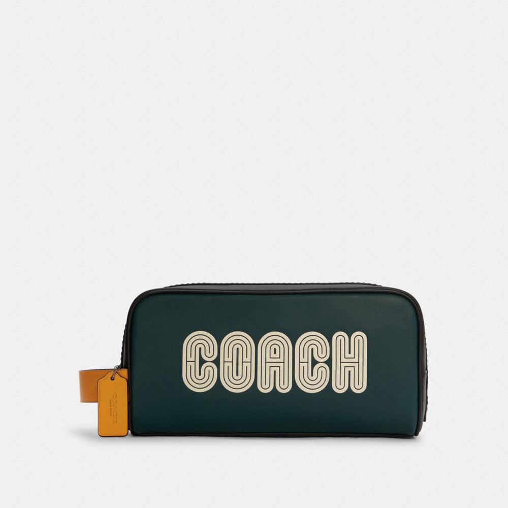 COACH OUTLET® Large Travel Kit In Colorblock With Coach Patch