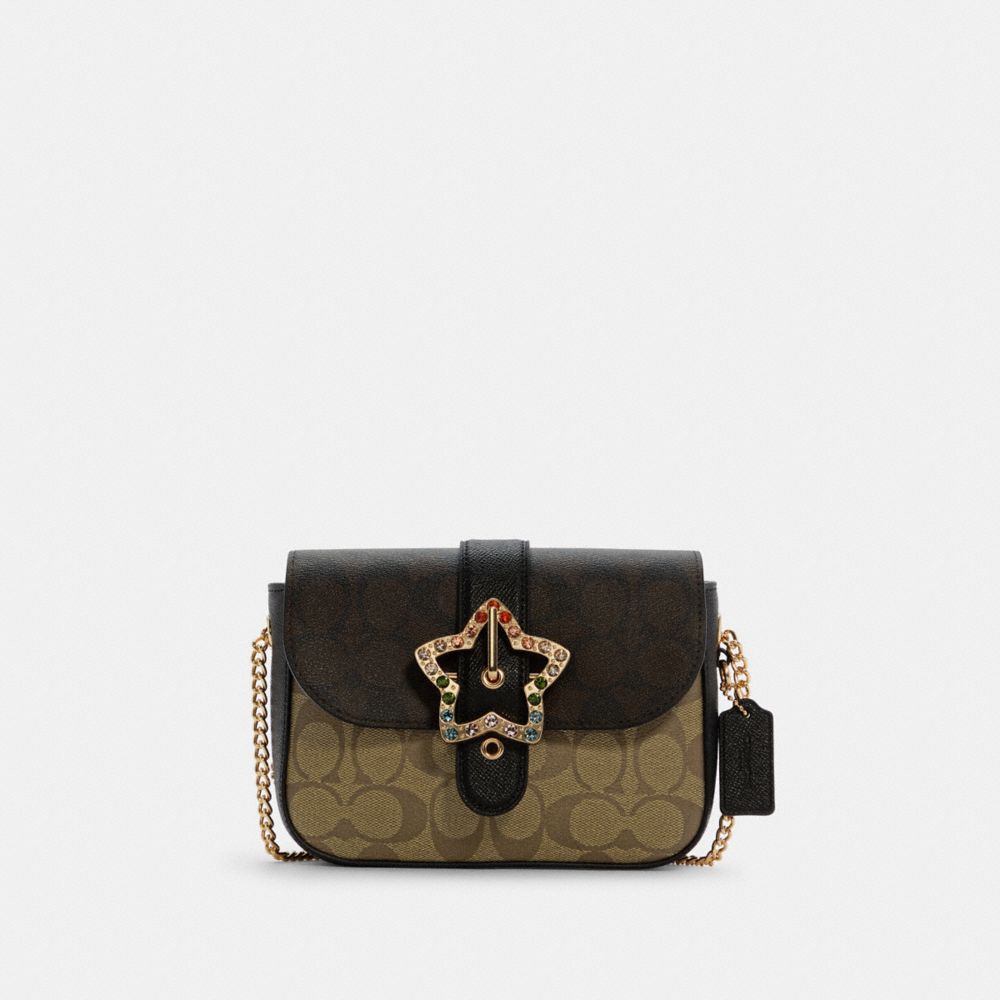 COACH OUTLET® | Gemma Crossbody In Blocked Signature Canvas With Star ...
