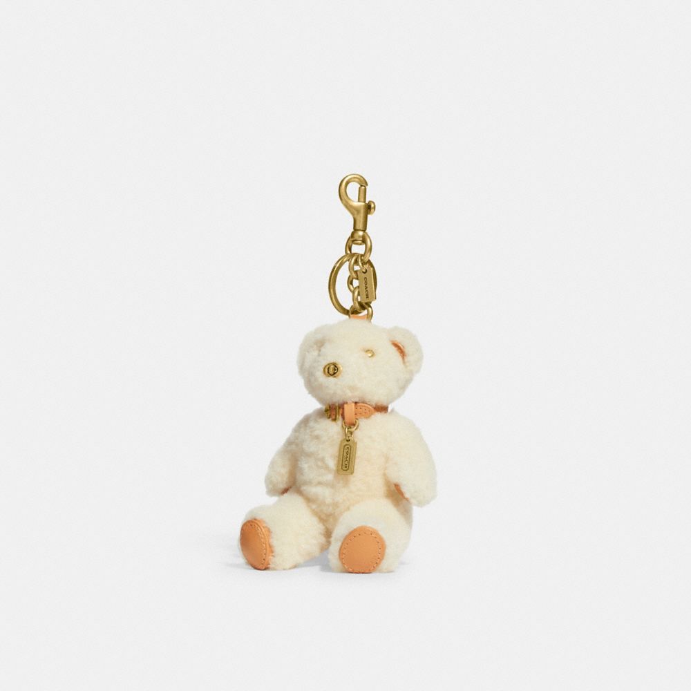 COACH® | Bear Bag Charm In Shearling