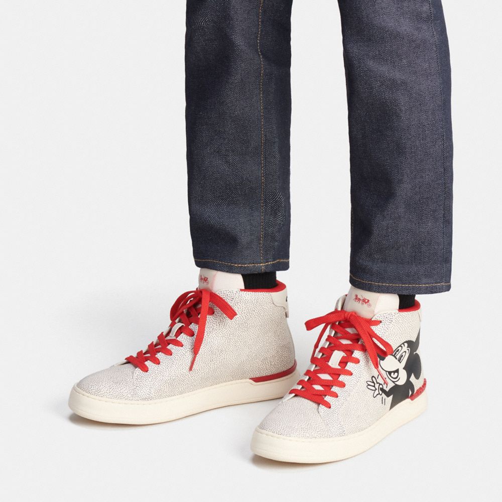 coach mickey sneakers