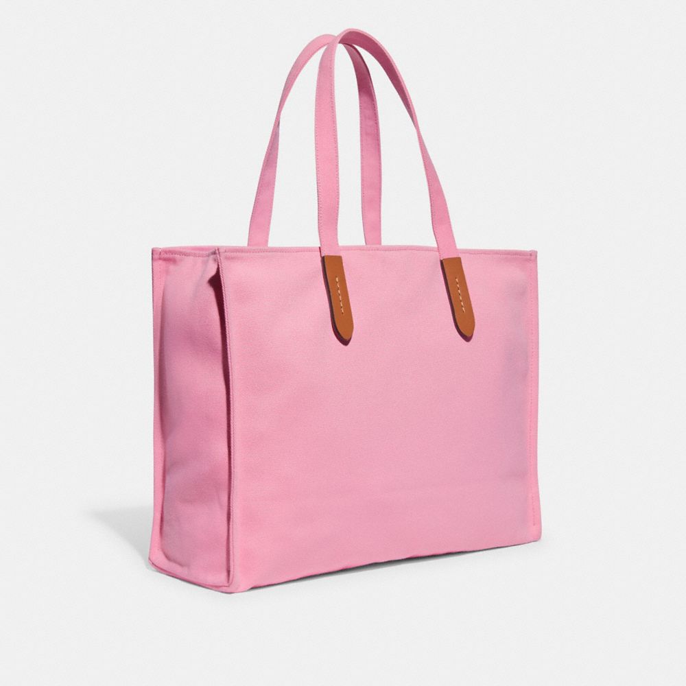 COACH 80TH ANNIVERSARY 100 PERCENT RECYCLED CANVAS TOTE 42