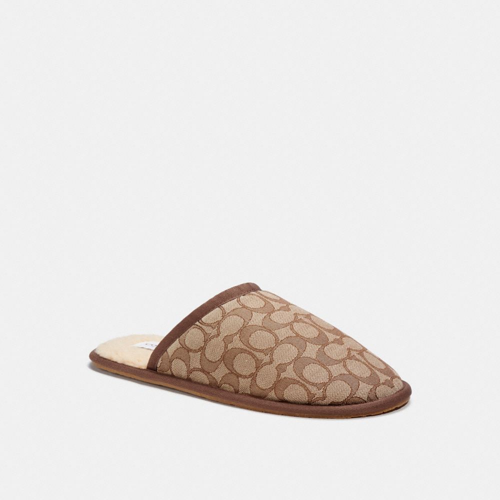 COACH® | Slipper In Signature Jacquard