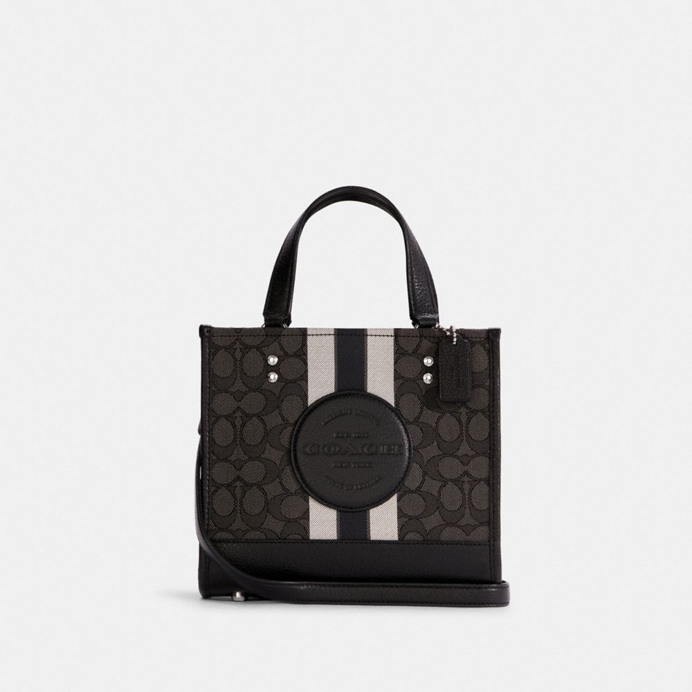 coach field tote 22 in signature jacquard