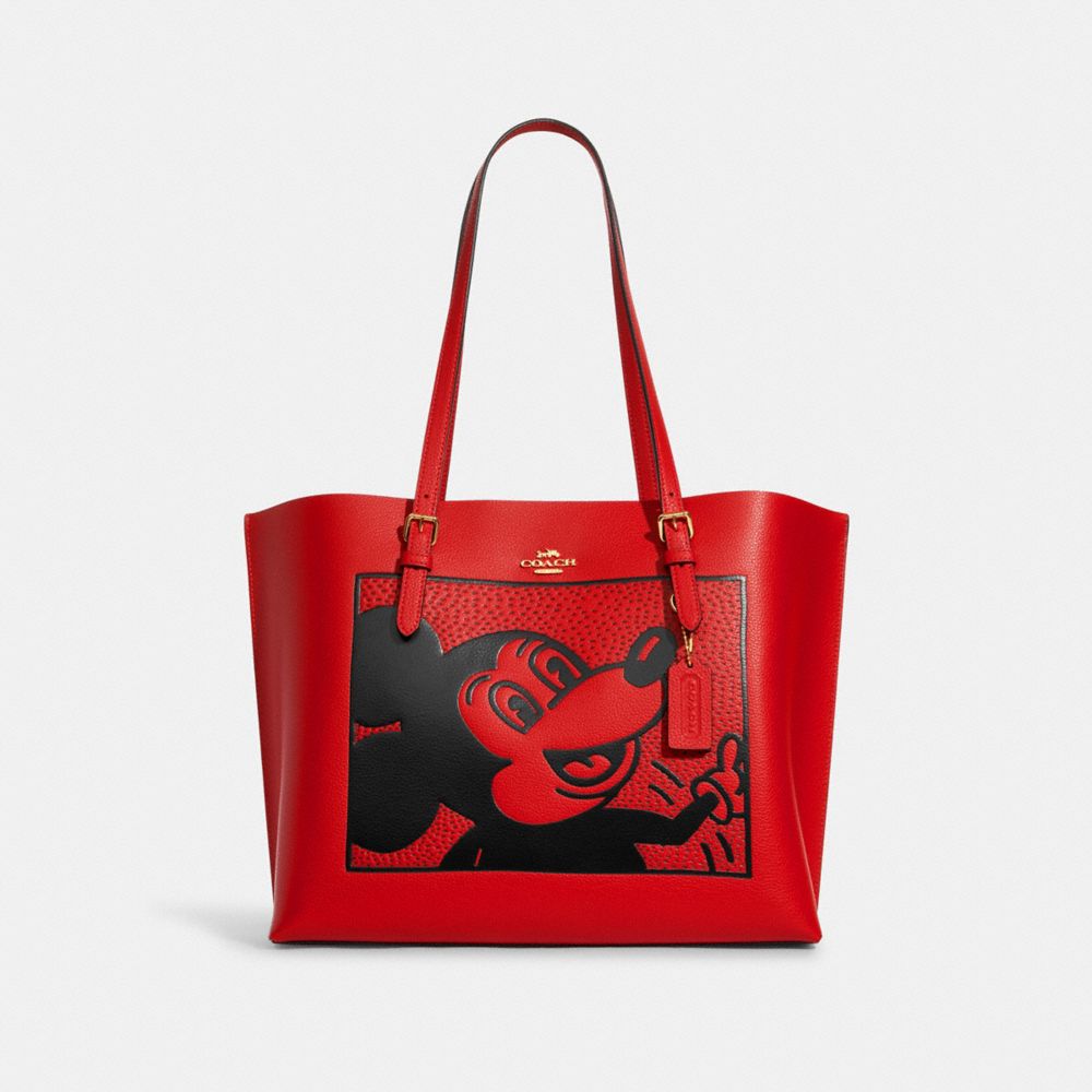 coach keith haring tote bag