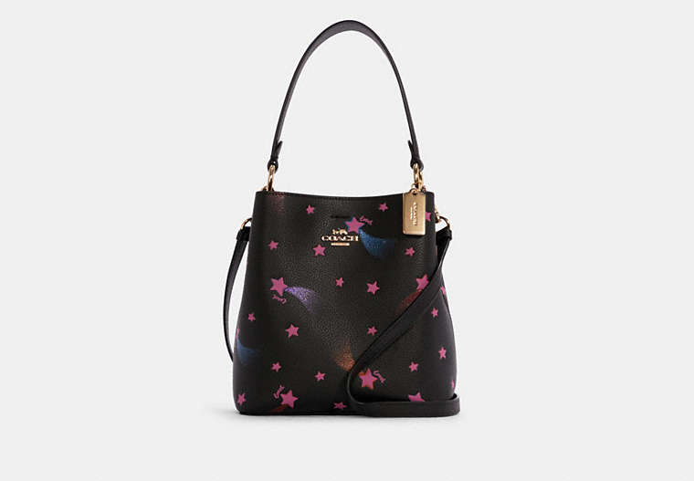 Small Town Bucket Bag With Disco Star Print image number 0